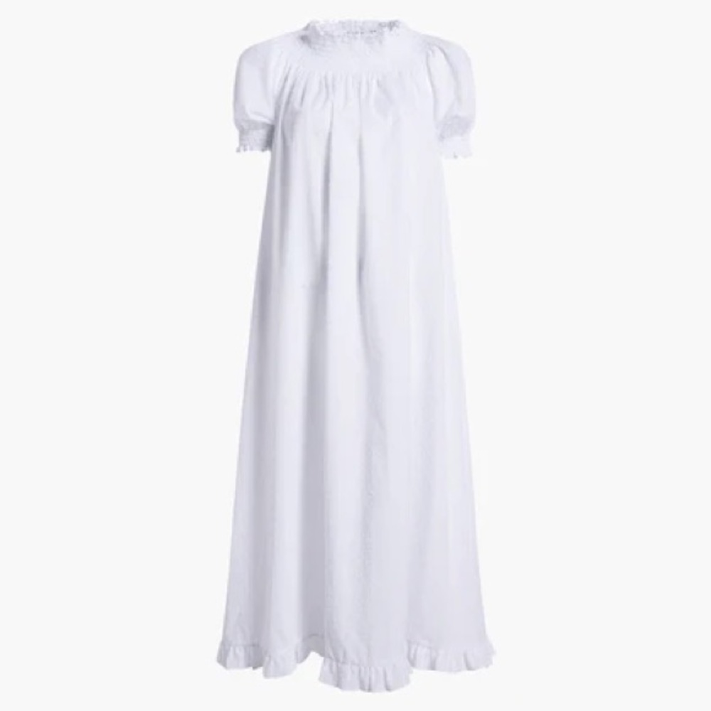 Hill House The Caroline Nap Dress -
White Swiss Dot